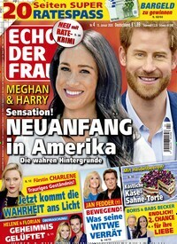 Titelbild der Ausgabe 4/2020 von Echo der Frau. Diese Zeitschrift und viele weitere Frauenzeitschriften als Abo oder epaper bei United Kiosk online kaufen.