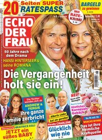 Titelbild der Ausgabe 6/2026 von Echo der Frau. Diese Zeitschrift und viele weitere Frauenzeitschriften als Abo oder epaper bei United Kiosk online kaufen.