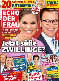 Titelbild der Ausgabe 21/2025 von Echo der Frau. Diese Zeitschrift und viele weitere Frauenzeitschriften als Abo oder epaper bei United Kiosk online kaufen.