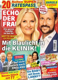 Titelbild der Ausgabe 24/2026 von Echo der Frau. Diese Zeitschrift und viele weitere Frauenzeitschriften als Abo oder epaper bei United Kiosk online kaufen.