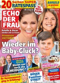 Titelbild der Ausgabe 38/2025 von Echo der Frau. Diese Zeitschrift und viele weitere Frauenzeitschriften als Abo oder epaper bei United Kiosk online kaufen.