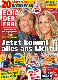 Titelbild der Ausgabe 43/2025 von Echo der Frau. Diese Zeitschrift und viele weitere Frauenzeitschriften als Abo oder epaper bei United Kiosk online kaufen.