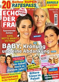 Titelbild der Ausgabe 43/2026 von Echo der Frau. Diese Zeitschrift und viele weitere Frauenzeitschriften als Abo oder epaper bei United Kiosk online kaufen.
