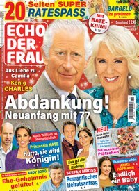 Titelbild der Ausgabe 51/2025 von Echo der Frau. Diese Zeitschrift und viele weitere Frauenzeitschriften als Abo oder epaper bei United Kiosk online kaufen.