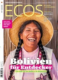 Titelbild der Ausgabe 4/2020 von Ecos. Diese Zeitschrift und viele weitere Reisemagazine, Freizeitmagazine und Wissensmagazine als Abo oder epaper bei United Kiosk online kaufen.