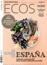 Titelbild der Ausgabe 12/2018 von Ecos. Diese Zeitschrift und viele weitere Reisemagazine, Freizeitmagazine und Wissensmagazine als Abo oder epaper bei United Kiosk online kaufen.