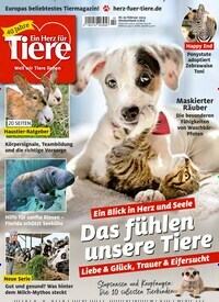 Titelbild der Ausgabe 2/2023 von Ein Herz für Tiere. Diese Zeitschrift und viele weitere Elternzeitschriften und Tierzeitschriften als Abo oder epaper bei United Kiosk online kaufen.