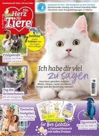 Titelbild der Ausgabe 3/2026 von Ein Herz für Tiere. Diese Zeitschrift und viele weitere Elternzeitschriften und Tierzeitschriften als Abo oder epaper bei United Kiosk online kaufen.