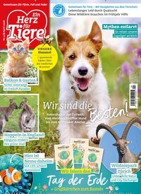 Titelbild der Ausgabe 4/2026 von Ein Herz für Tiere. Diese Zeitschrift und viele weitere Elternzeitschriften und Tierzeitschriften als Abo oder epaper bei United Kiosk online kaufen.