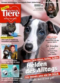 Titelbild der Ausgabe 11/2022 von Ein Herz für Tiere. Diese Zeitschrift und viele weitere Elternzeitschriften und Tierzeitschriften als Abo oder epaper bei United Kiosk online kaufen.