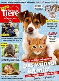 Titelbild der Ausgabe 12/2022 von Ein Herz für Tiere. Diese Zeitschrift und viele weitere Elternzeitschriften und Tierzeitschriften als Abo oder epaper bei United Kiosk online kaufen.