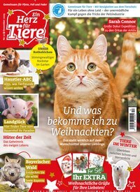 Titelbild der Ausgabe 12/2025 von Ein Herz für Tiere. Diese Zeitschrift und viele weitere Elternzeitschriften und Tierzeitschriften als Abo oder epaper bei United Kiosk online kaufen.