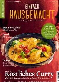 Titelbild der Ausgabe 1/2022 von Einfach Hausgemacht. Diese Zeitschrift und viele weitere Kochzeitschriften und Backzeitschriften als Abo oder epaper bei United Kiosk online kaufen.
