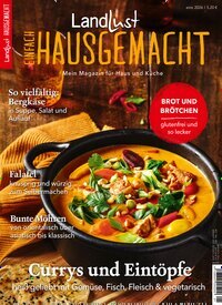 Titelbild der Ausgabe 1/2026 von Einfach Hausgemacht. Diese Zeitschrift und viele weitere Kochzeitschriften und Backzeitschriften als Abo oder epaper bei United Kiosk online kaufen.