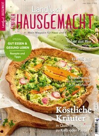 Titelbild der Ausgabe 2/2026 von Einfach Hausgemacht. Diese Zeitschrift und viele weitere Kochzeitschriften und Backzeitschriften als Abo oder epaper bei United Kiosk online kaufen.