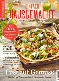 Titelbild der Ausgabe 4/2023 von Einfach Hausgemacht. Diese Zeitschrift und viele weitere Kochzeitschriften und Backzeitschriften als Abo oder epaper bei United Kiosk online kaufen.