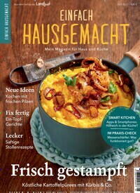 Titelbild der Ausgabe 5/2021 von Einfach Hausgemacht. Diese Zeitschrift und viele weitere Kochzeitschriften und Backzeitschriften als Abo oder epaper bei United Kiosk online kaufen.