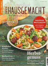 Titelbild der Ausgabe 5/2025 von Einfach Hausgemacht. Diese Zeitschrift und viele weitere Kochzeitschriften und Backzeitschriften als Abo oder epaper bei United Kiosk online kaufen.