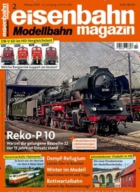 Titelbild der Ausgabe 2/2023 von eisenbahn magazin. Diese Zeitschrift und viele weitere Reisemagazine, Freizeitmagazine und Wissensmagazine als Abo oder epaper bei United Kiosk online kaufen.