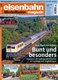 Titelbild der Ausgabe 9/2026 von eisenbahn magazin. Diese Zeitschrift und viele weitere Reisemagazine, Freizeitmagazine und Wissensmagazine als Abo oder epaper bei United Kiosk online kaufen.