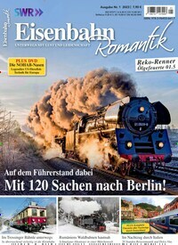 Titelbild der Ausgabe 1/2023 von Eisenbahn-Romantik. Diese Zeitschrift und viele weitere Reisemagazine, Freizeitmagazine und Wissensmagazine als Abo oder epaper bei United Kiosk online kaufen.