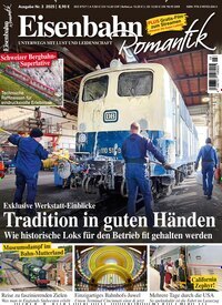 Titelbild der Ausgabe 3/2025 von Eisenbahn-Romantik. Diese Zeitschrift und viele weitere Reisemagazine, Freizeitmagazine und Wissensmagazine als Abo oder epaper bei United Kiosk online kaufen.