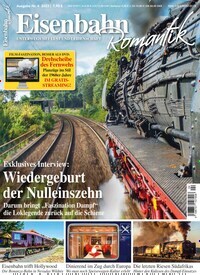 Titelbild der Ausgabe 4/2023 von Eisenbahn-Romantik. Diese Zeitschrift und viele weitere Reisemagazine, Freizeitmagazine und Wissensmagazine als Abo oder epaper bei United Kiosk online kaufen.