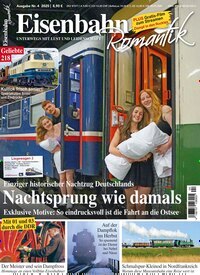Titelbild der Ausgabe 4/2025 von Eisenbahn-Romantik. Diese Zeitschrift und viele weitere Reisemagazine, Freizeitmagazine und Wissensmagazine als Abo oder epaper bei United Kiosk online kaufen.
