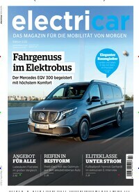 Titelbild der Ausgabe 2/2022 von electricar. Diese Zeitschrift und viele weitere Audiomagazine, Filmmagazine und Fotozeitschriften als Abo oder epaper bei United Kiosk online kaufen.