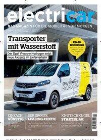 Titelbild der Ausgabe 4/2022 von electricar. Diese Zeitschrift und viele weitere Audiomagazine, Filmmagazine und Fotozeitschriften als Abo oder epaper bei United Kiosk online kaufen.