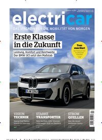 Titelbild der Ausgabe 4/2026 von electricar. Diese Zeitschrift und viele weitere Automagazine und Motorradzeitschriften als Abo oder epaper bei United Kiosk online kaufen.