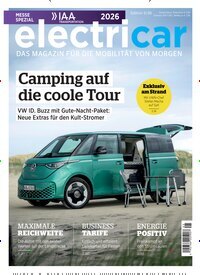 Titelbild der Ausgabe 5/2026 von electricar. Diese Zeitschrift und viele weitere Automagazine und Motorradzeitschriften als Abo oder epaper bei United Kiosk online kaufen.