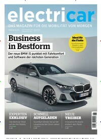 Titelbild der Ausgabe 6/2023 von electricar. Diese Zeitschrift und viele weitere Audiomagazine, Filmmagazine und Fotozeitschriften als Abo oder epaper bei United Kiosk online kaufen.