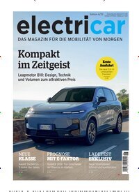 Titelbild der Ausgabe 6/2025 von electricar. Diese Zeitschrift und viele weitere Automagazine und Motorradzeitschriften als Abo oder epaper bei United Kiosk online kaufen.