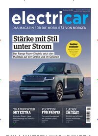 Titelbild der Ausgabe 6/2026 von electricar. Diese Zeitschrift und viele weitere Automagazine und Motorradzeitschriften als Abo oder epaper bei United Kiosk online kaufen.