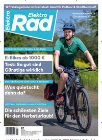 Titelbild der Ausgabe 7/2026 von ElektroRad. Diese Zeitschrift und viele weitere Sportmagazine als Abo oder epaper bei United Kiosk online kaufen.