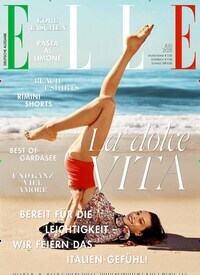 Titelbild der Ausgabe 7/2021 von Elle. Diese Zeitschrift und viele weitere Modemagazine und DIY-Magazine als Abo oder epaper bei United Kiosk online kaufen.