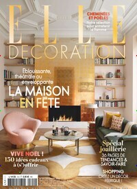 Titelbild der Ausgabe 313/2023 von Elle Decoration Frankreich. Diese Zeitschrift und viele weitere Gartenzeitschriften und Wohnzeitschriften als Abo oder epaper bei United Kiosk online kaufen.