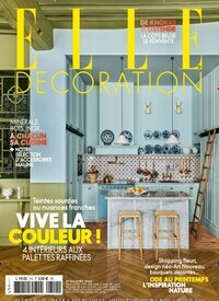 Titelbild der Ausgabe 314/2024 von Elle Decoration Frankreich. Diese Zeitschrift und viele weitere Gartenzeitschriften und Wohnzeitschriften als Abo oder epaper bei United Kiosk online kaufen.