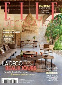 Titelbild der Ausgabe 315/2024 von Elle Decoration Frankreich. Diese Zeitschrift und viele weitere Gartenzeitschriften und Wohnzeitschriften als Abo oder epaper bei United Kiosk online kaufen.
