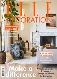 Titelbild der Ausgabe 9/2023 von Elle Decoration UK. Diese Zeitschrift und viele weitere Gartenzeitschriften und Wohnzeitschriften als Abo oder epaper bei United Kiosk online kaufen.