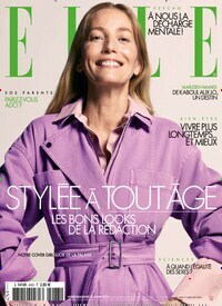 Titelbild der Ausgabe 84/2024 von Elle Frankreich. Diese Zeitschrift und viele weitere Frauenzeitschriften als Abo oder epaper bei United Kiosk online kaufen.