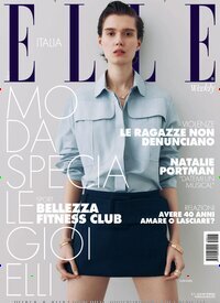 Titelbild der Ausgabe 14/2025 von Elle Italien. Diese Zeitschrift und viele weitere Frauenzeitschriften als Abo oder epaper bei United Kiosk online kaufen.