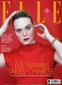 Titelbild der Ausgabe 5/2026 von Elle UK. Diese Zeitschrift und viele weitere Frauenzeitschriften als Abo oder epaper bei United Kiosk online kaufen.