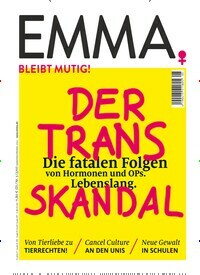 Titelbild der Ausgabe 5/2023 von EMMA. Diese Zeitschrift und viele weitere Frauenzeitschriften als Abo oder epaper bei United Kiosk online kaufen.