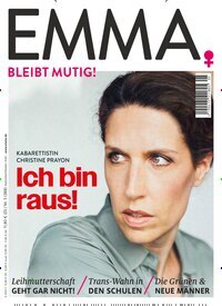 Titelbild der Ausgabe 5/2026 von EMMA. Diese Zeitschrift und viele weitere Frauenzeitschriften als Abo oder epaper bei United Kiosk online kaufen.