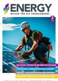Titelbild der Ausgabe 2/2023 von Energy. Diese Zeitschrift und viele weitere Architekturzeitschriften und Bauzeitschriften als Abo oder epaper bei United Kiosk online kaufen.