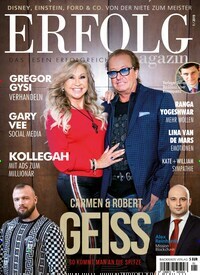 Titelbild der Ausgabe 1/2019 von Erfolg Magazin. Diese Zeitschrift und viele weitere Wirtschaftsmagazine und Politikmagazine als Abo oder epaper bei United Kiosk online kaufen.