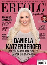 Titelbild der Ausgabe 5/2020 von Erfolg Magazin. Diese Zeitschrift und viele weitere Wirtschaftsmagazine und Politikmagazine als Abo oder epaper bei United Kiosk online kaufen.