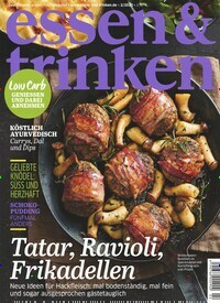 Titelbild der Ausgabe 2/2020 von essen & trinken. Diese Zeitschrift und viele weitere Kochzeitschriften und Backzeitschriften als Abo oder epaper bei United Kiosk online kaufen.